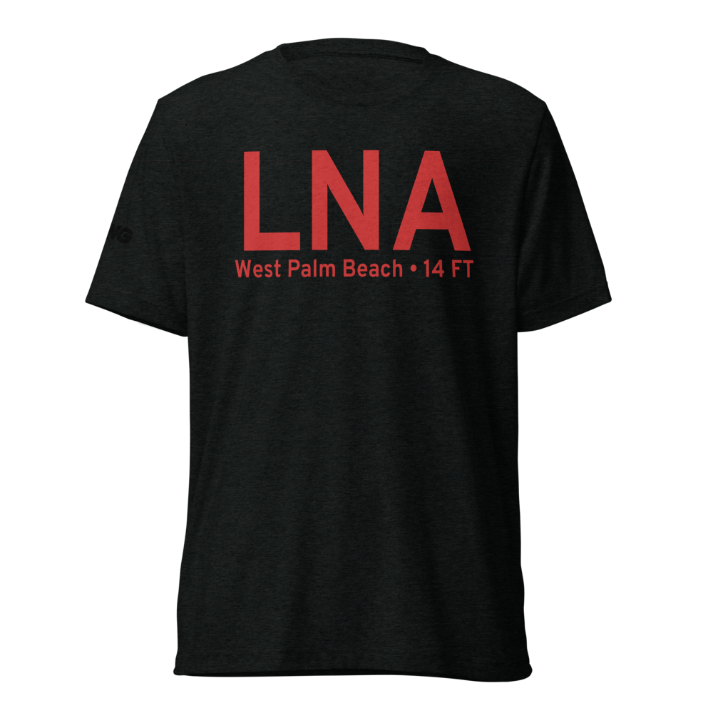 West Palm Beach (KLNA) Airport Tri-blend T-Shirt 