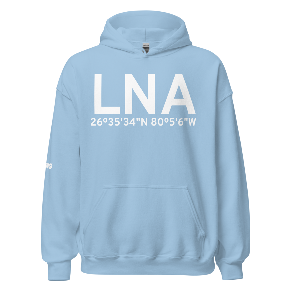 West Palm Beach (KLNA) Airport Hoodie Sweatshirt 