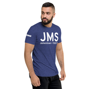 Jamestown (KJMS) Airport Tri-blend T-Shirt
