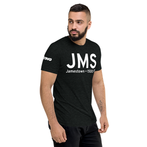 Jamestown (KJMS) Airport Tri-blend T-Shirt