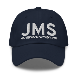 Jamestown (KJMS) Airport Hat