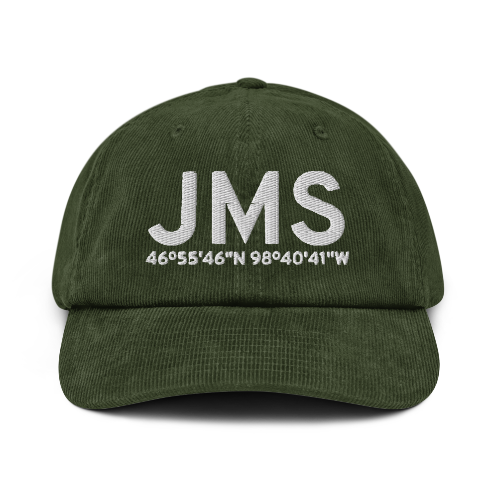 Jamestown (KJMS) Airport Hat 