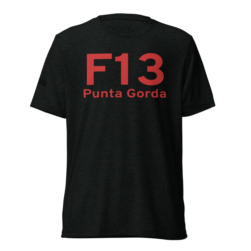 Punta Gorda (F13) Airport Tri-blend T-Shirt 