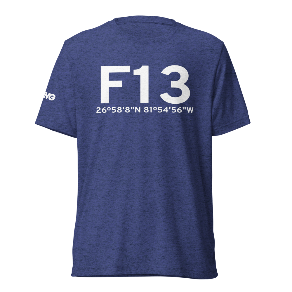 Punta Gorda (F13) Airport Tri-blend T-Shirt 