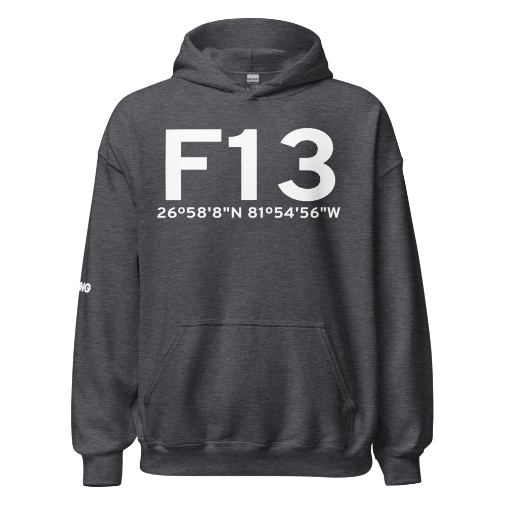 Punta Gorda (F13) Airport Hoodie Sweatshirt 
