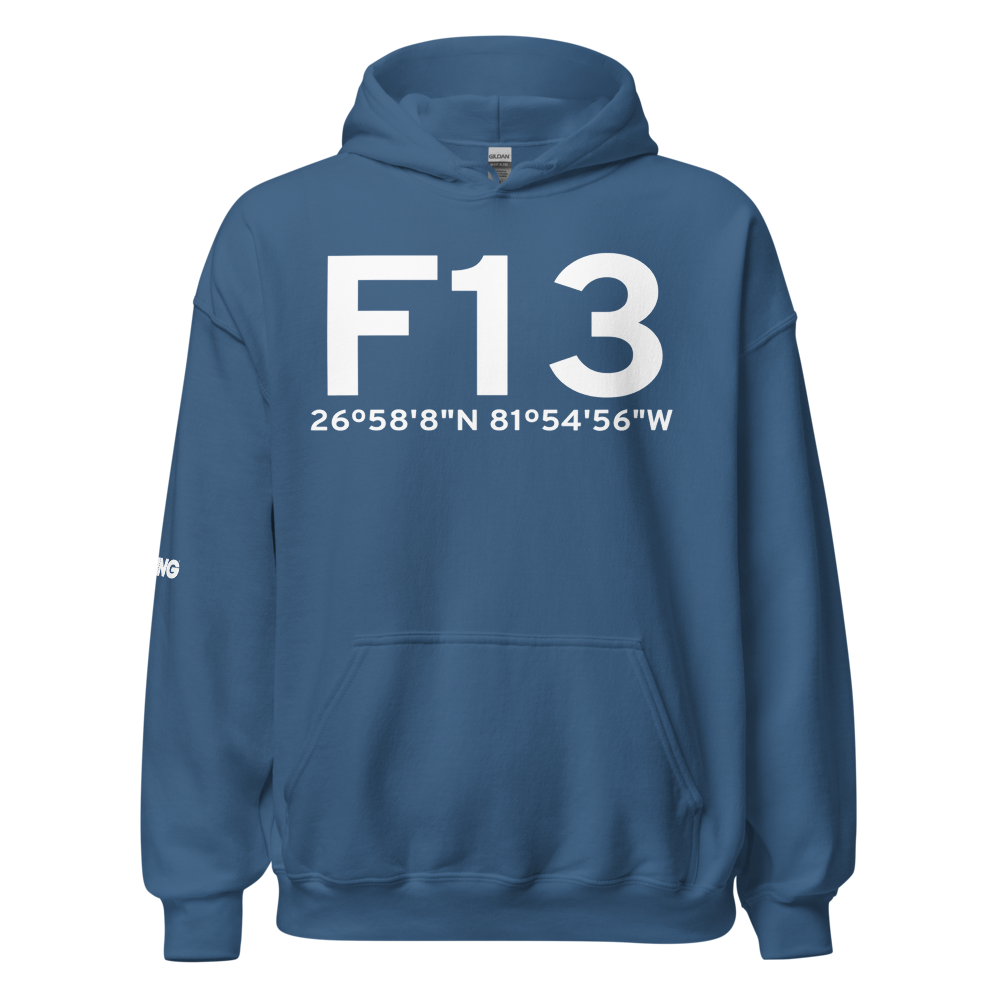 Punta Gorda (F13) Airport Hoodie Sweatshirt 