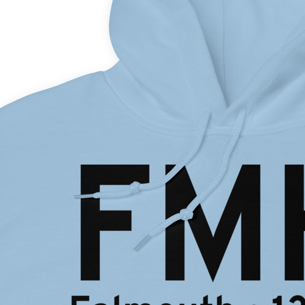 Falmouth (KFMH) Airport Hoodie Sweatshirt 