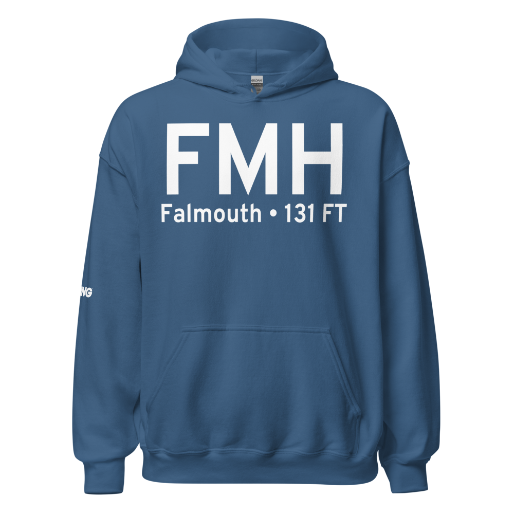 Falmouth (KFMH) Airport Hoodie Sweatshirt 