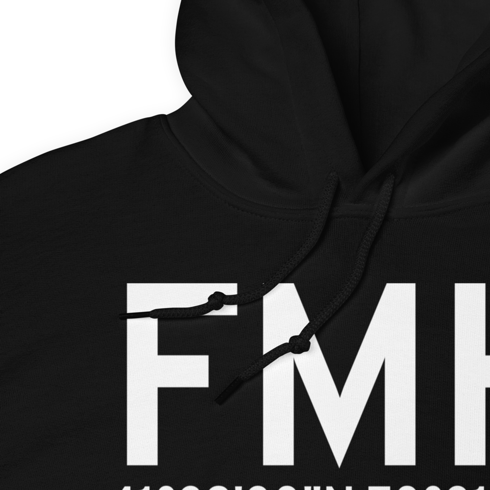 Falmouth (KFMH) Airport Hoodie Sweatshirt 
