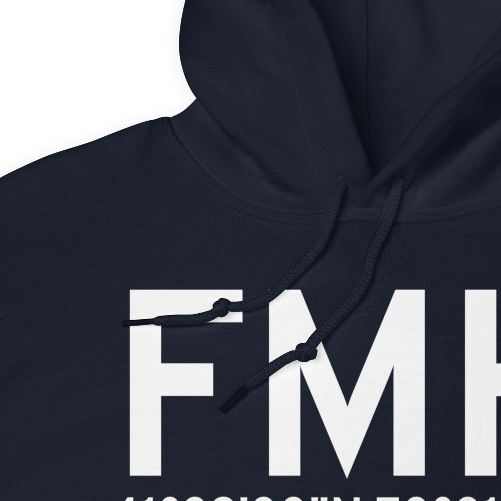 Falmouth (KFMH) Airport Hoodie Sweatshirt 