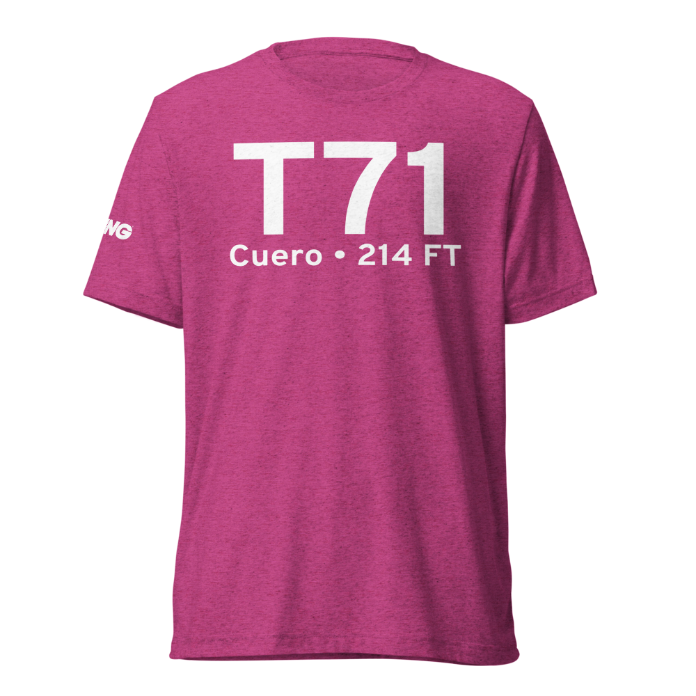 Cuero (T71) Airport Tri-blend T-Shirt 