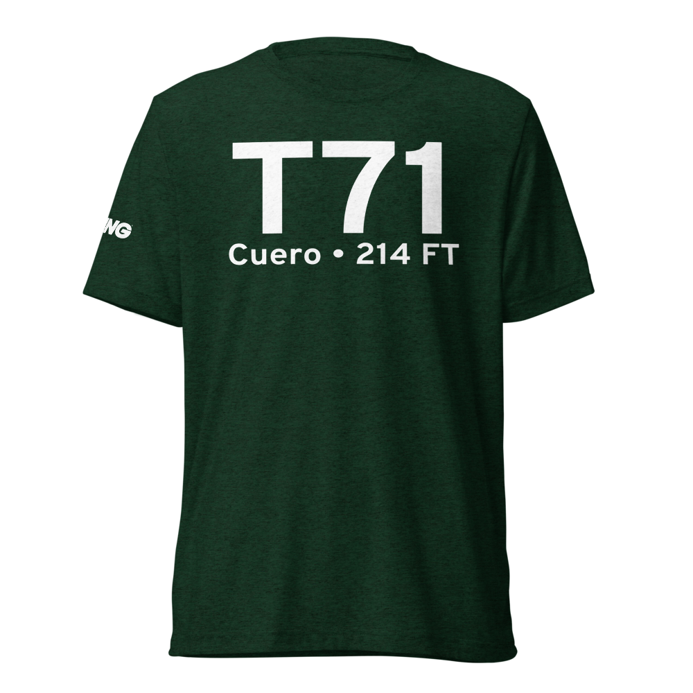 Cuero (T71) Airport Tri-blend T-Shirt 