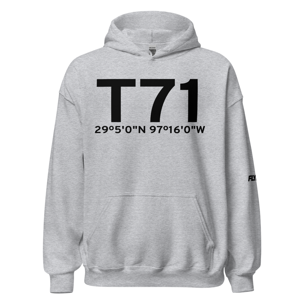 Cuero (T71) Airport Hoodie Sweatshirt 