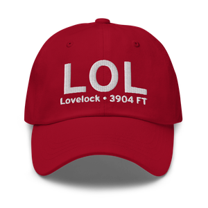 Lovelock (KLOL) Airport Hat