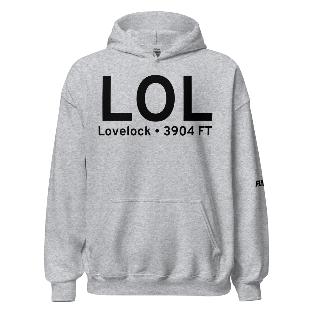 Lovelock (KLOL) Airport Hoodie Sweatshirt 