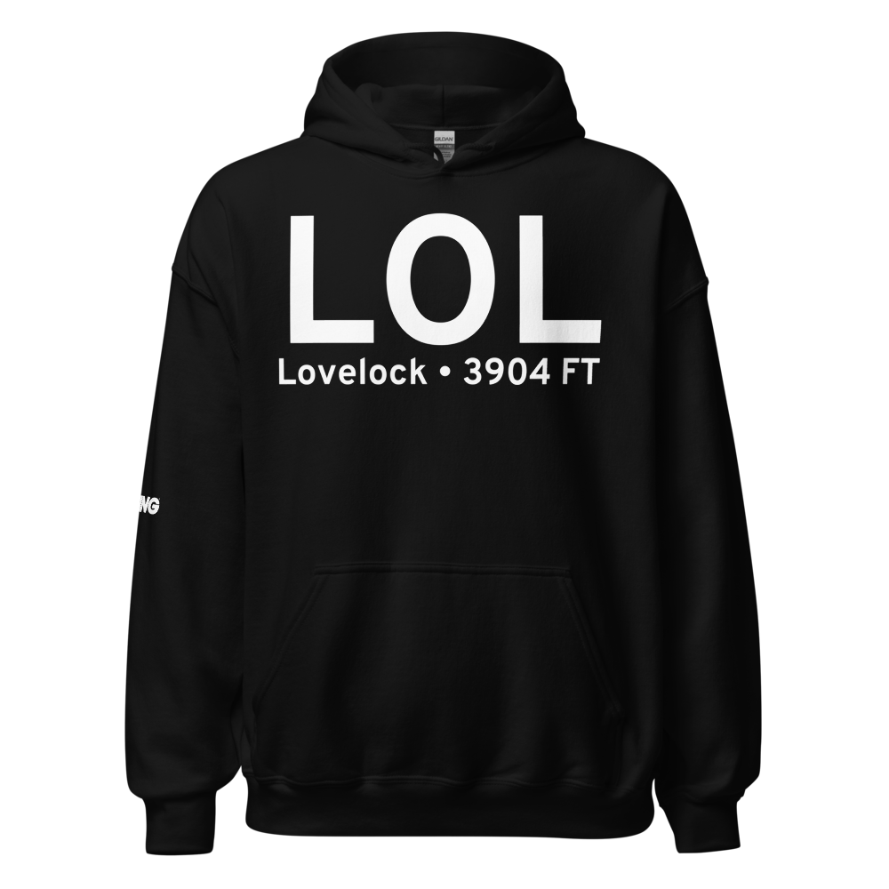 Lovelock (KLOL) Airport Hoodie Sweatshirt 