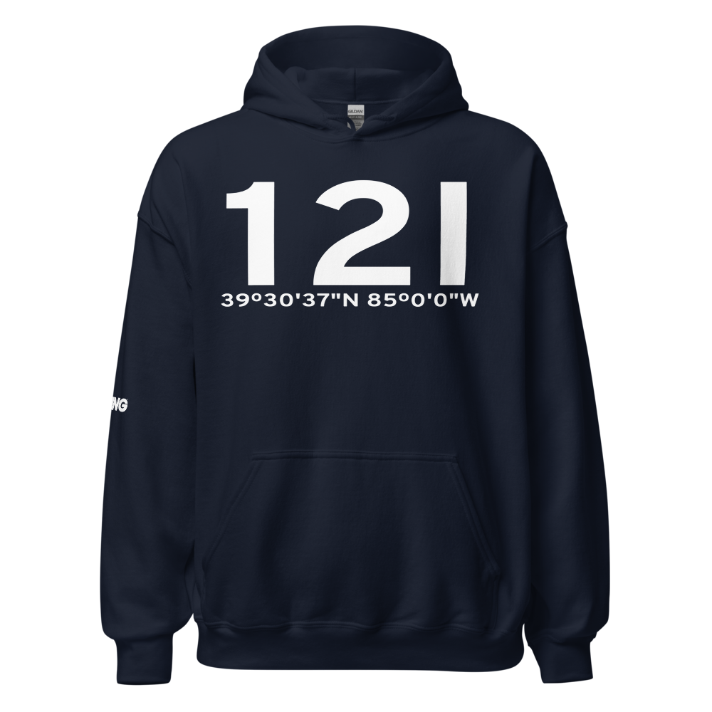 Brookville (12I) Airport Hoodie Sweatshirt 