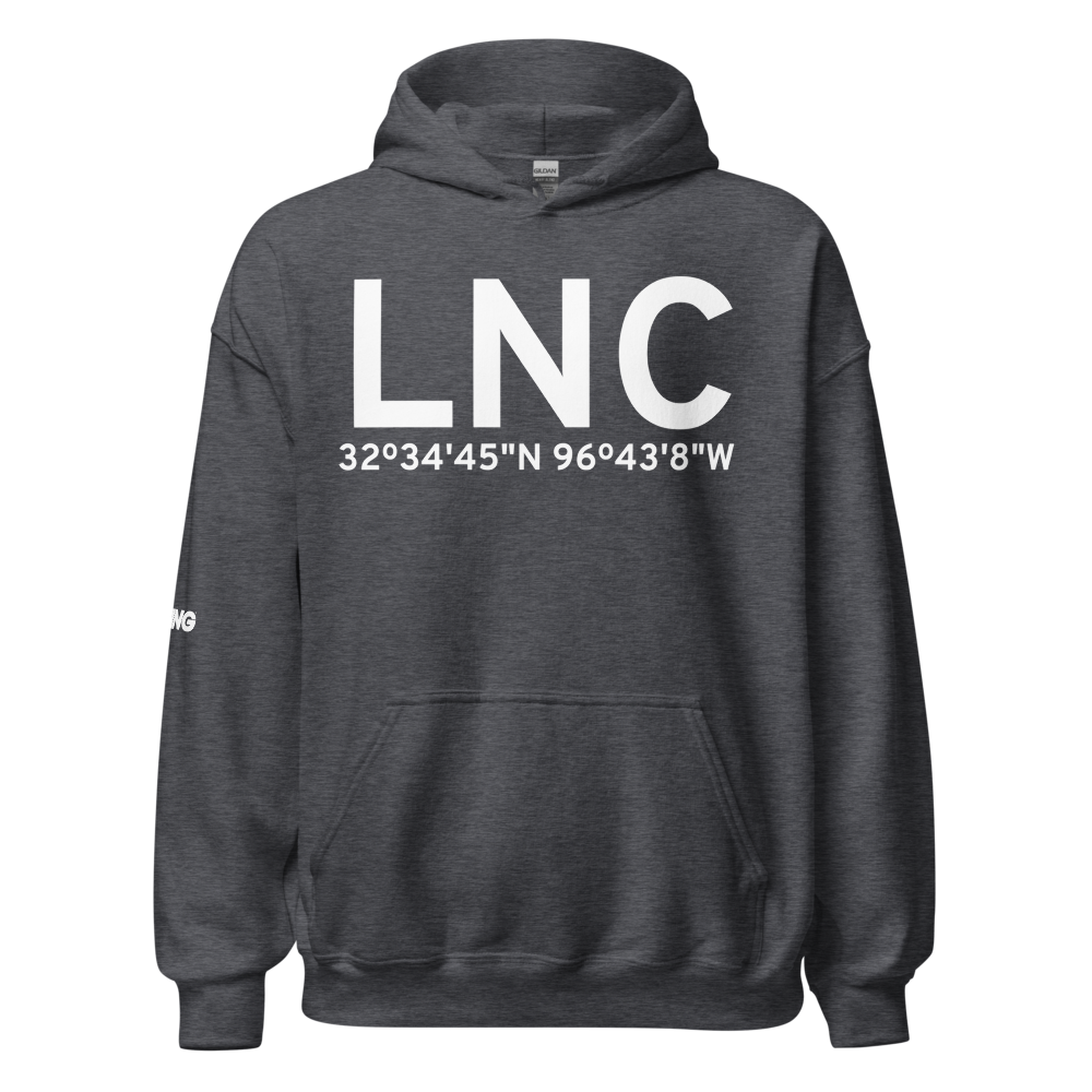 Lancaster (KLNC) Airport Hoodie Sweatshirt 