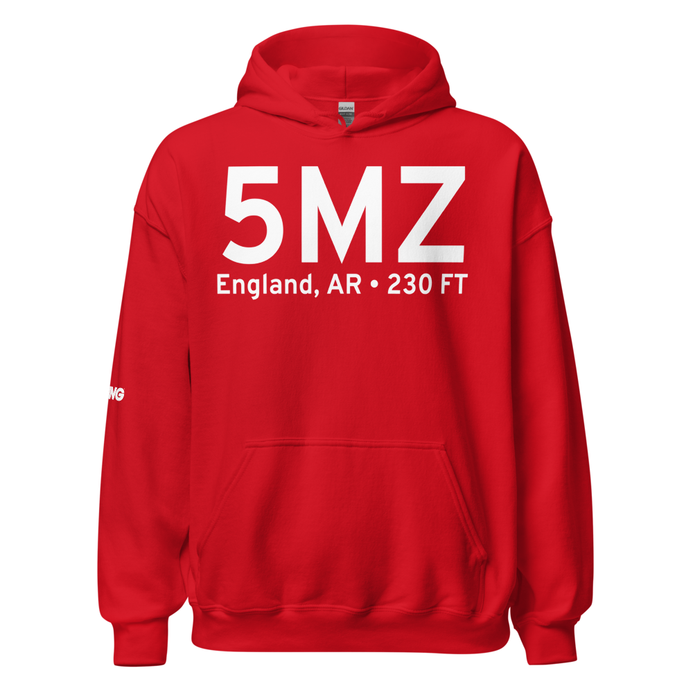 England, AR (US-0352) Airport Hoodie Sweatshirt 