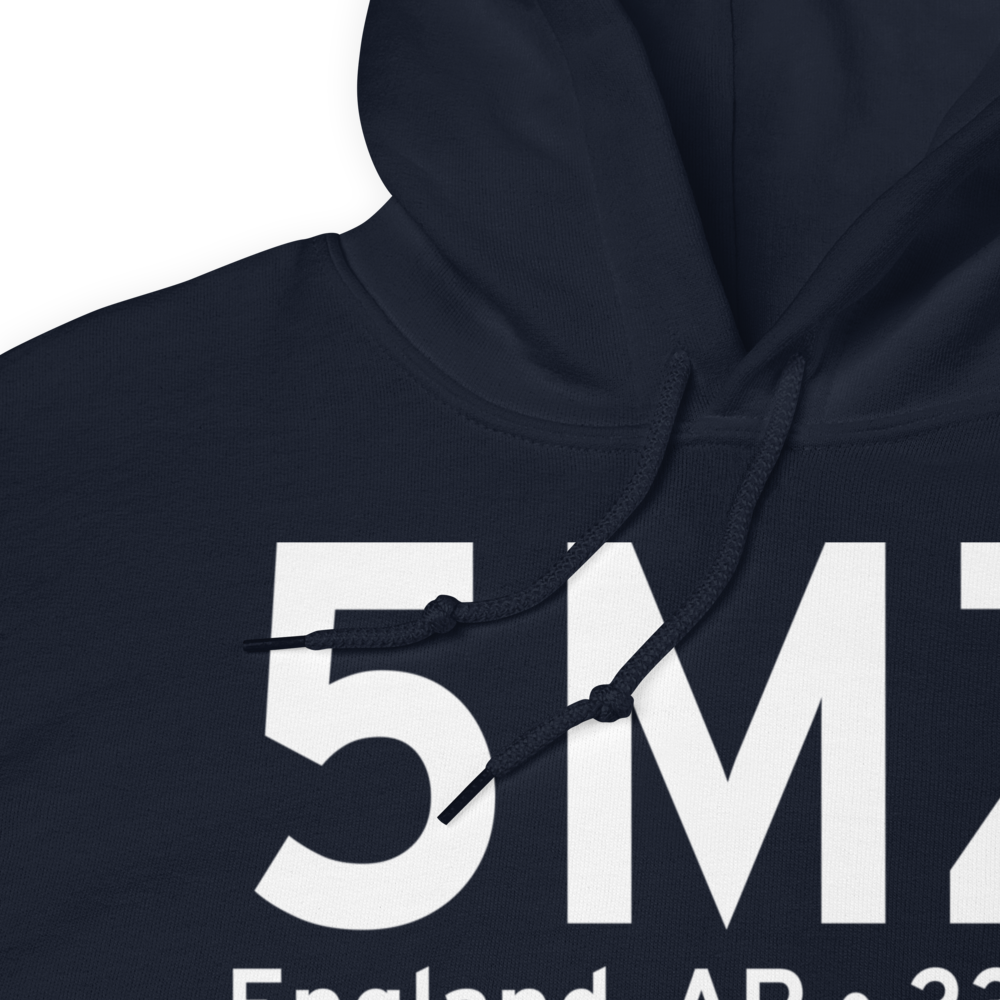 England, AR (US-0352) Airport Hoodie Sweatshirt 