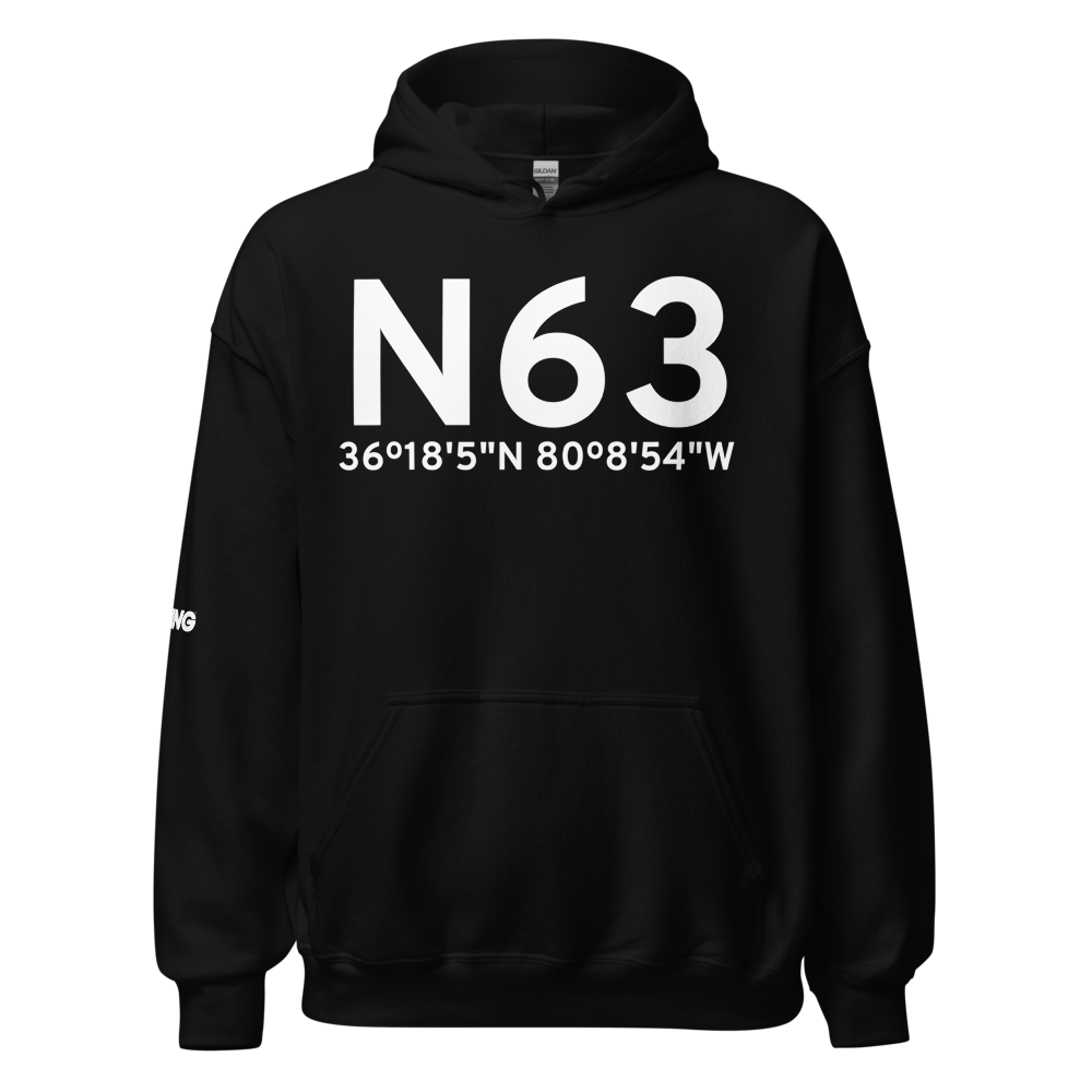 Walnut Cove (N63) Airport Hoodie Sweatshirt 