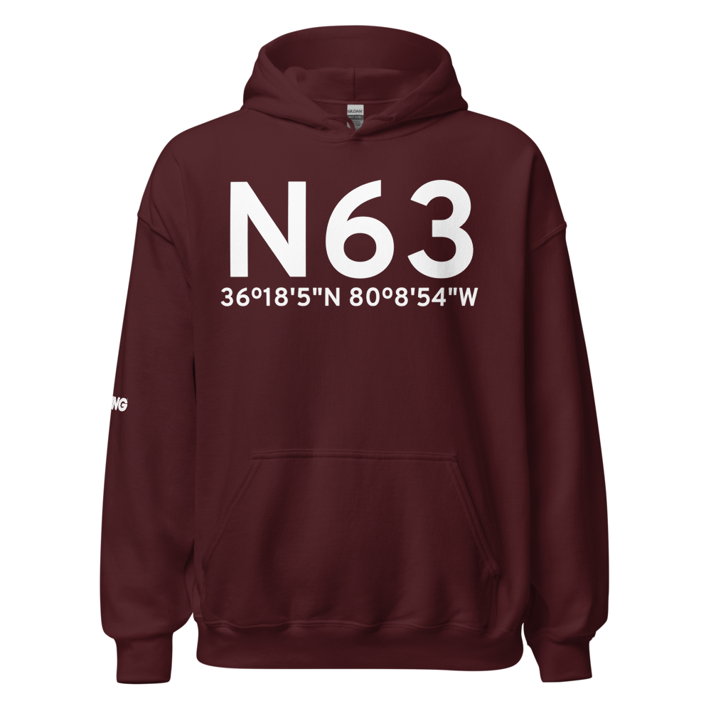 Walnut Cove (N63) Airport Hoodie Sweatshirt 