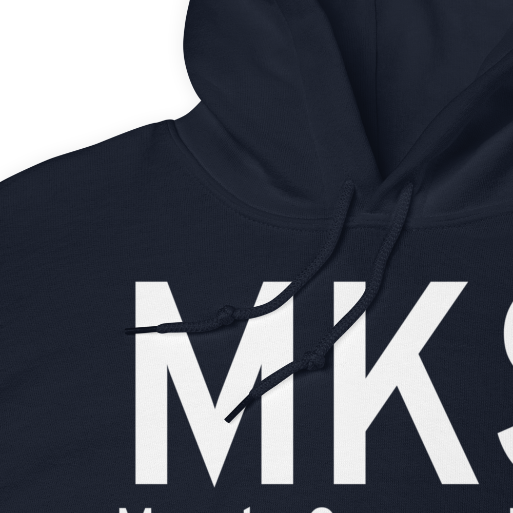 Moncks Corner (KMKS) Airport Hoodie Sweatshirt 