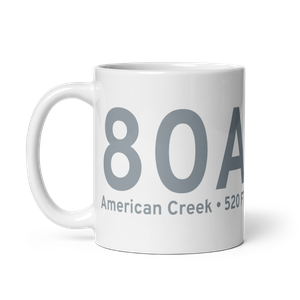 American Creek (AK80) Airport Mug
