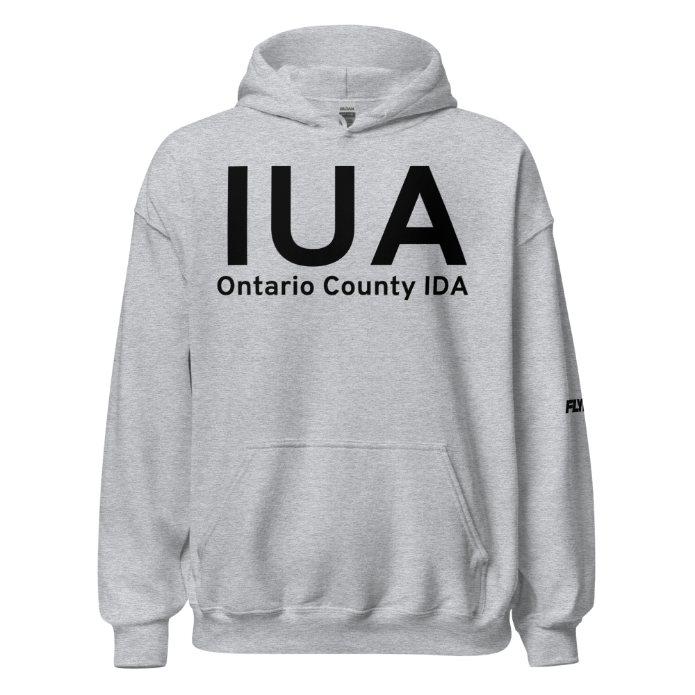 Ontario County IDA (D38) Airport Hoodie Sweatshirt 