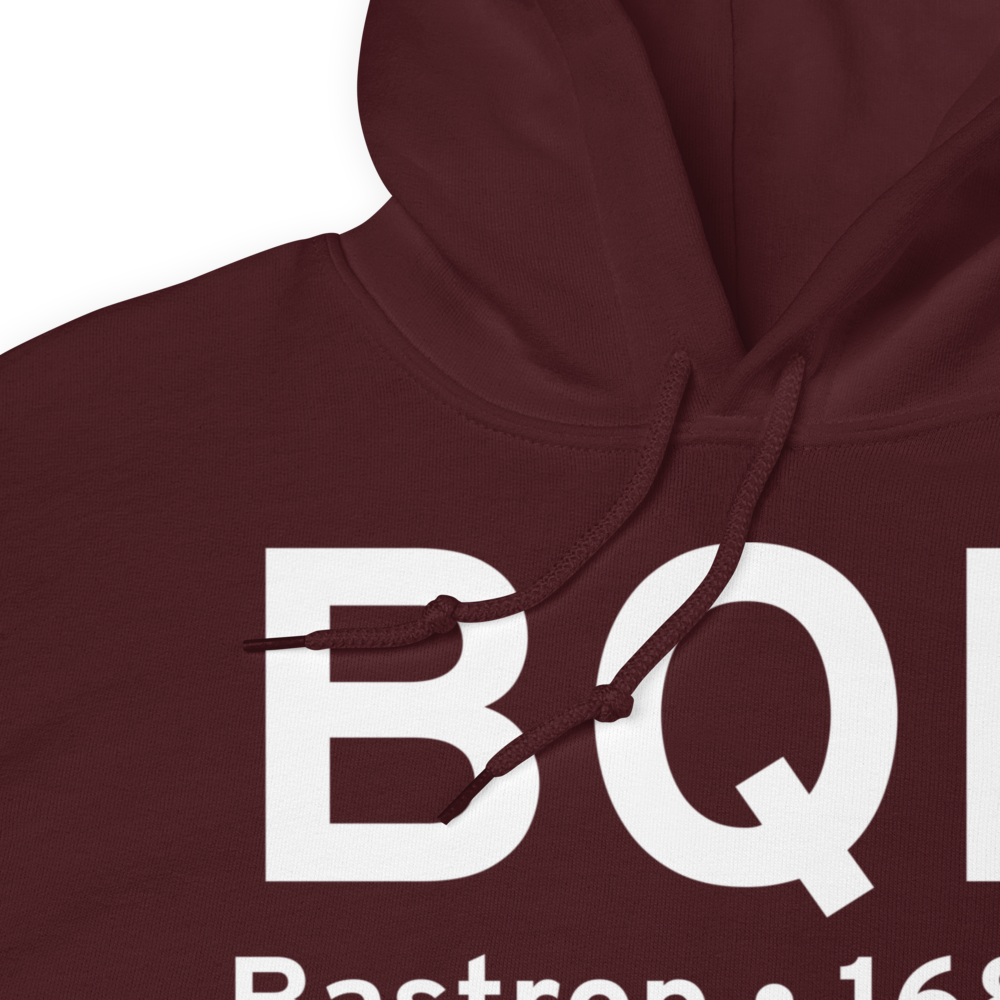 Bastrop (KBQP) Airport Hoodie Sweatshirt 