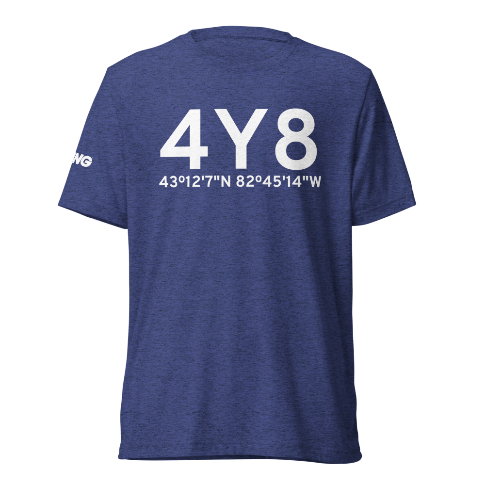 Yale (4Y8) Airport Tri-blend T-Shirt 