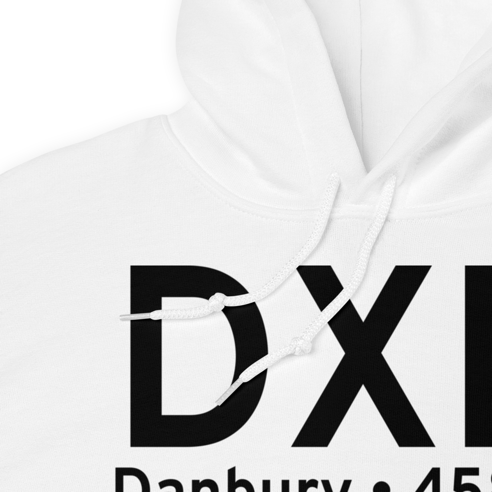Danbury (KDXR) Airport Hoodie Sweatshirt 