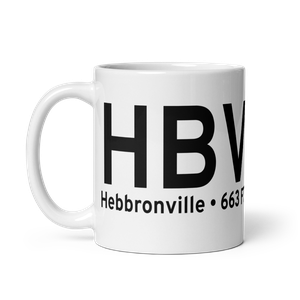 Hebbronville (KHBV) Airport Mug