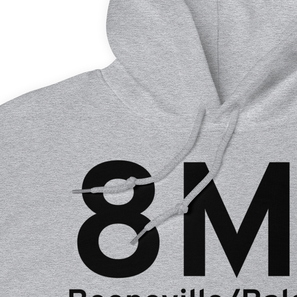Booneville/Baldwyn (K8M1) Airport Hoodie Sweatshirt 