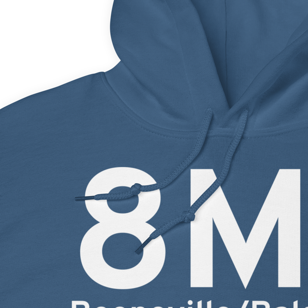 Booneville/Baldwyn (K8M1) Airport Hoodie Sweatshirt 