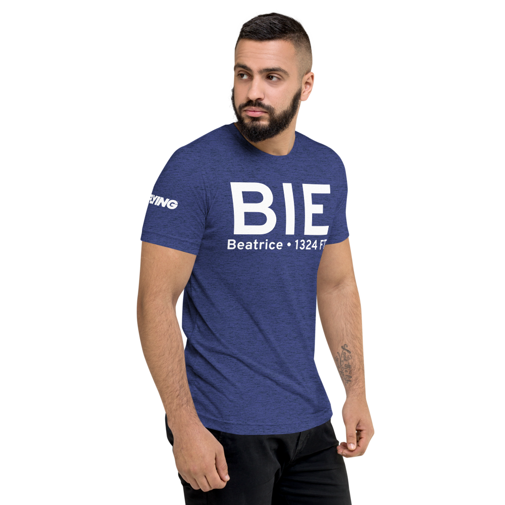 Beatrice (KBIE) Airport Tri-blend T-Shirt 
