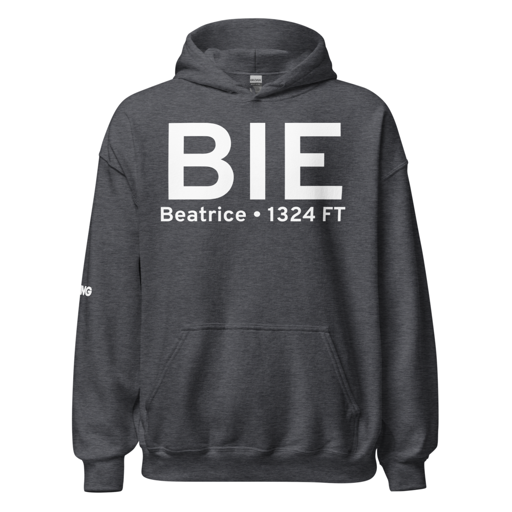 Beatrice (KBIE) Airport Hoodie Sweatshirt 