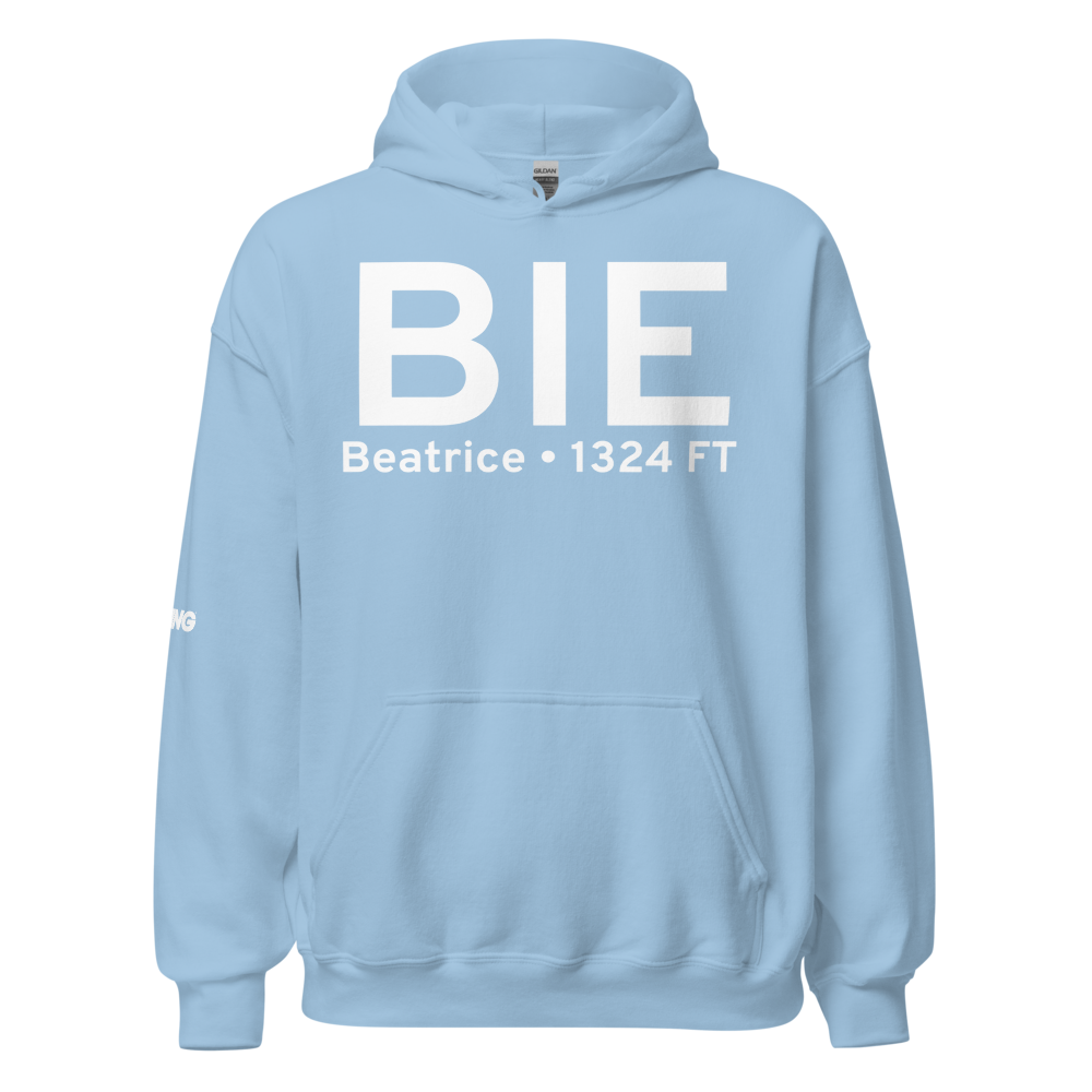 Beatrice (KBIE) Airport Hoodie Sweatshirt 