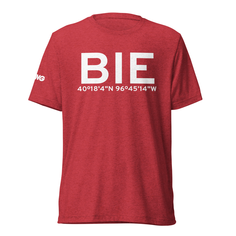 Beatrice (KBIE) Airport Tri-blend T-Shirt 