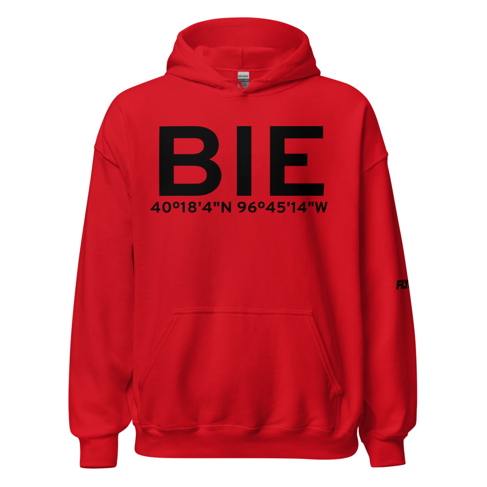Beatrice (KBIE) Airport Hoodie Sweatshirt 