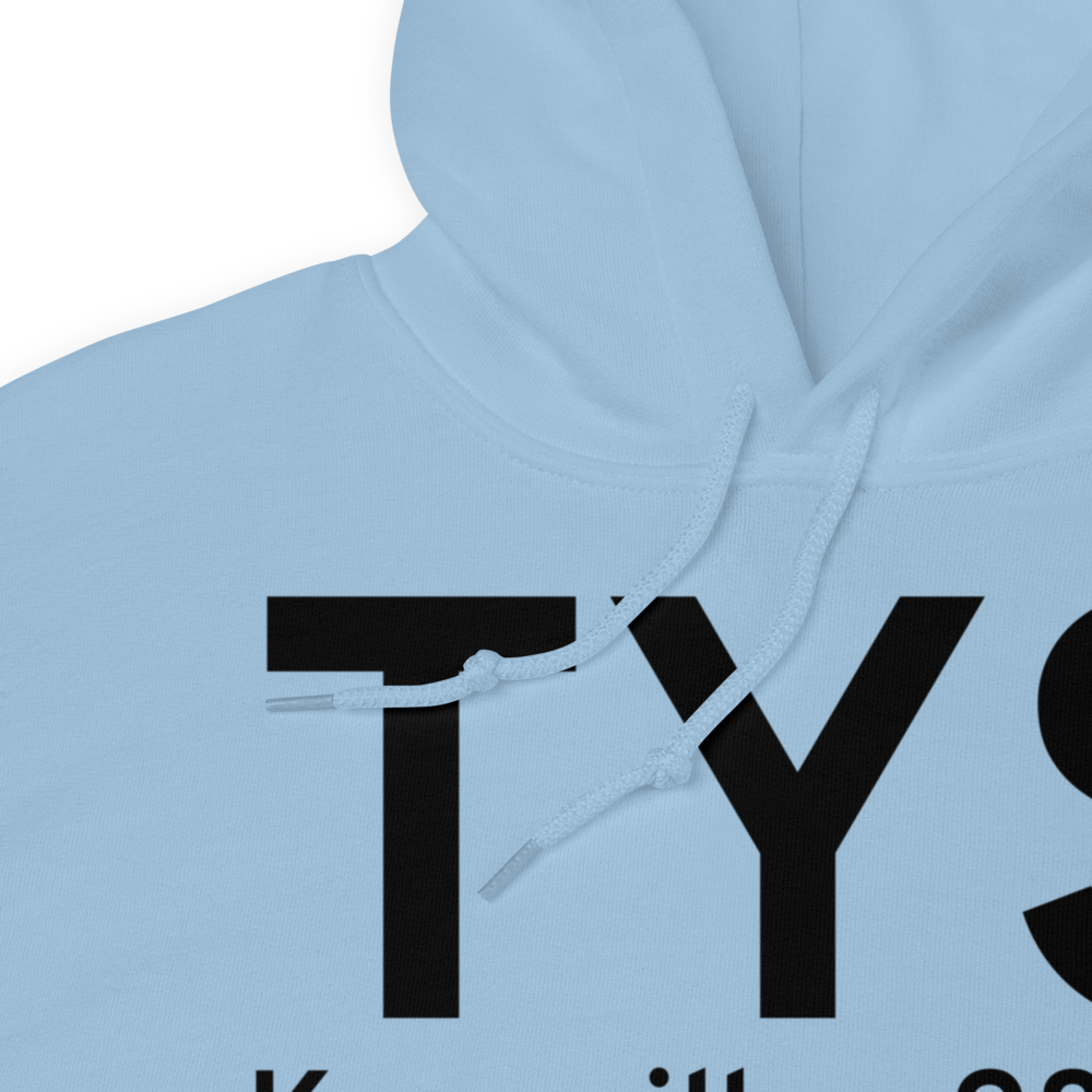 Knoxville (KTYS) Airport Hoodie Sweatshirt 
