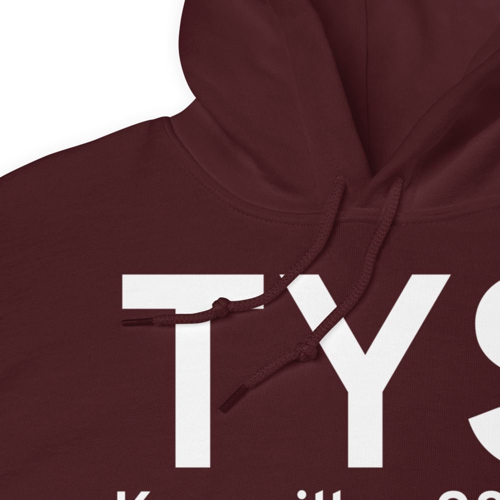 Knoxville (KTYS) Airport Hoodie Sweatshirt 