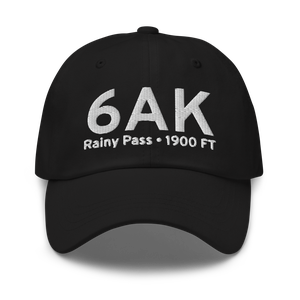 Rainy Pass (6AK) Airport Hat