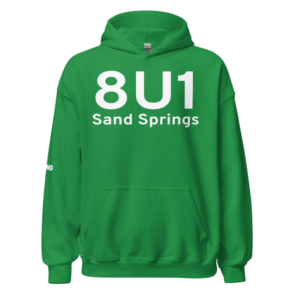 Sand Springs (8U1) Airport Hoodie Sweatshirt 