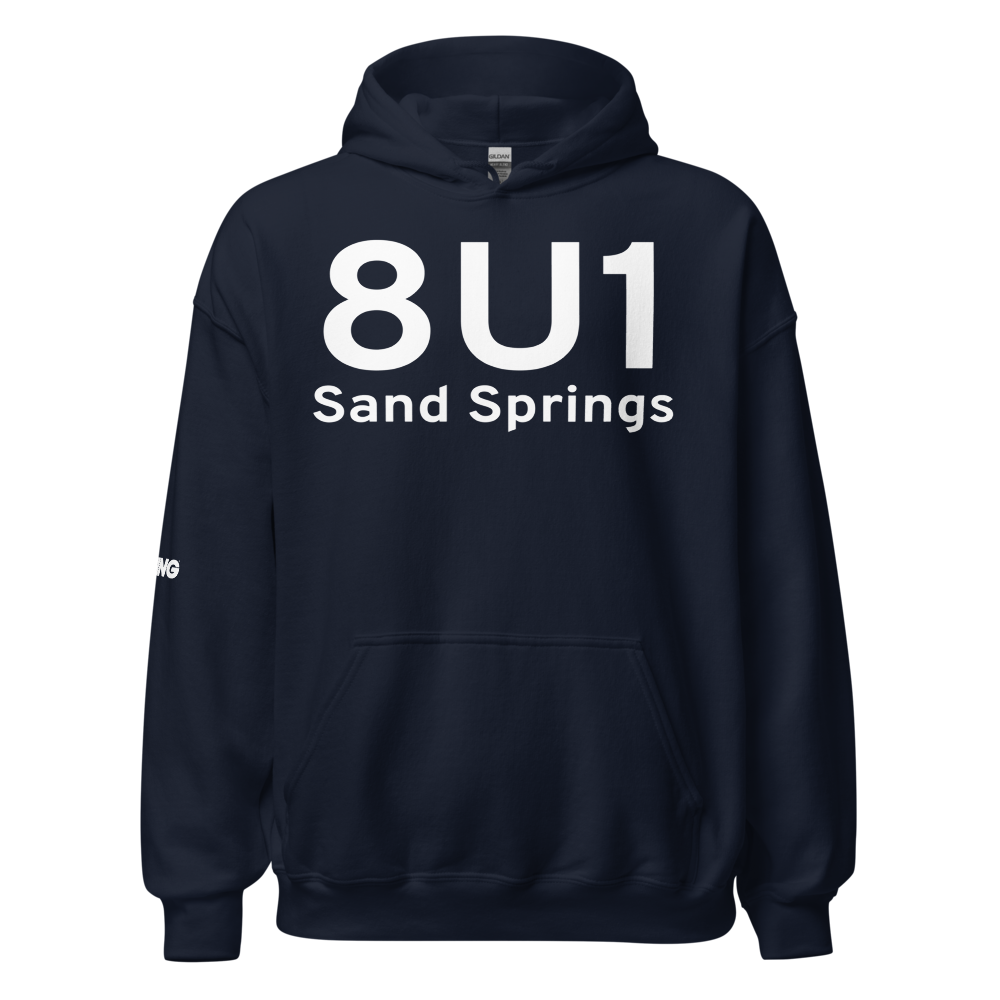 Sand Springs (8U1) Airport Hoodie Sweatshirt 