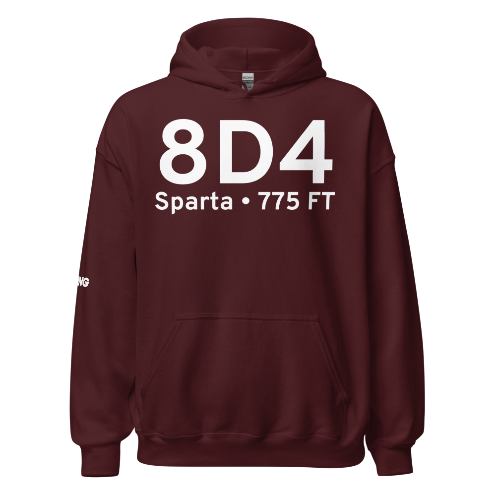 Sparta (8D4) Airport Hoodie Sweatshirt 