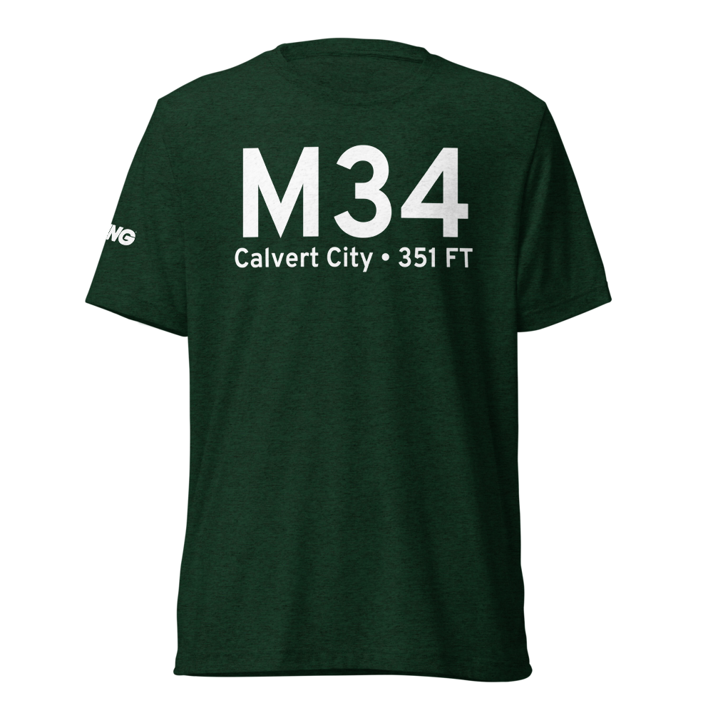 Calvert City (KM34) Airport Tri-blend T-Shirt 