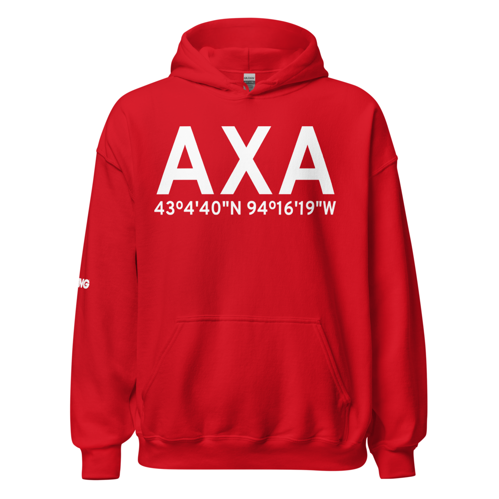 Algona (KAXA) Airport Hoodie Sweatshirt 