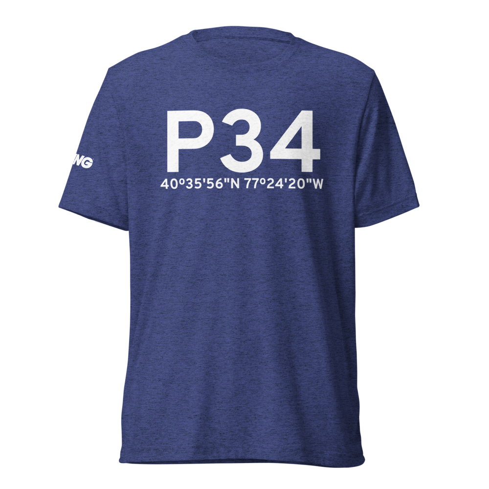 Mifflintown (P34) Airport Tri-blend T-Shirt 