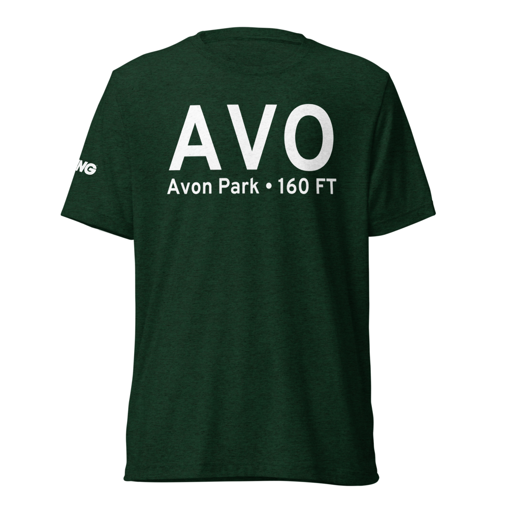 Avon Park (KAVO) Airport Tri-blend T-Shirt 
